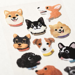 G.C. PRESS Smile Dog Stickers