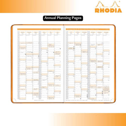 RHODIA 2026 Webplanner 6x9 - Orange