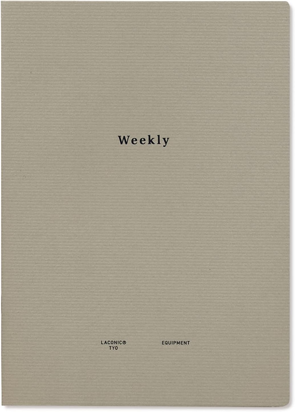 Laconic Style Notebook A5 Weekly