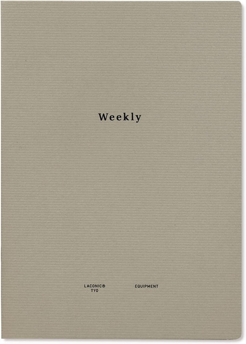 Laconic Style Notebook A5 Weekly