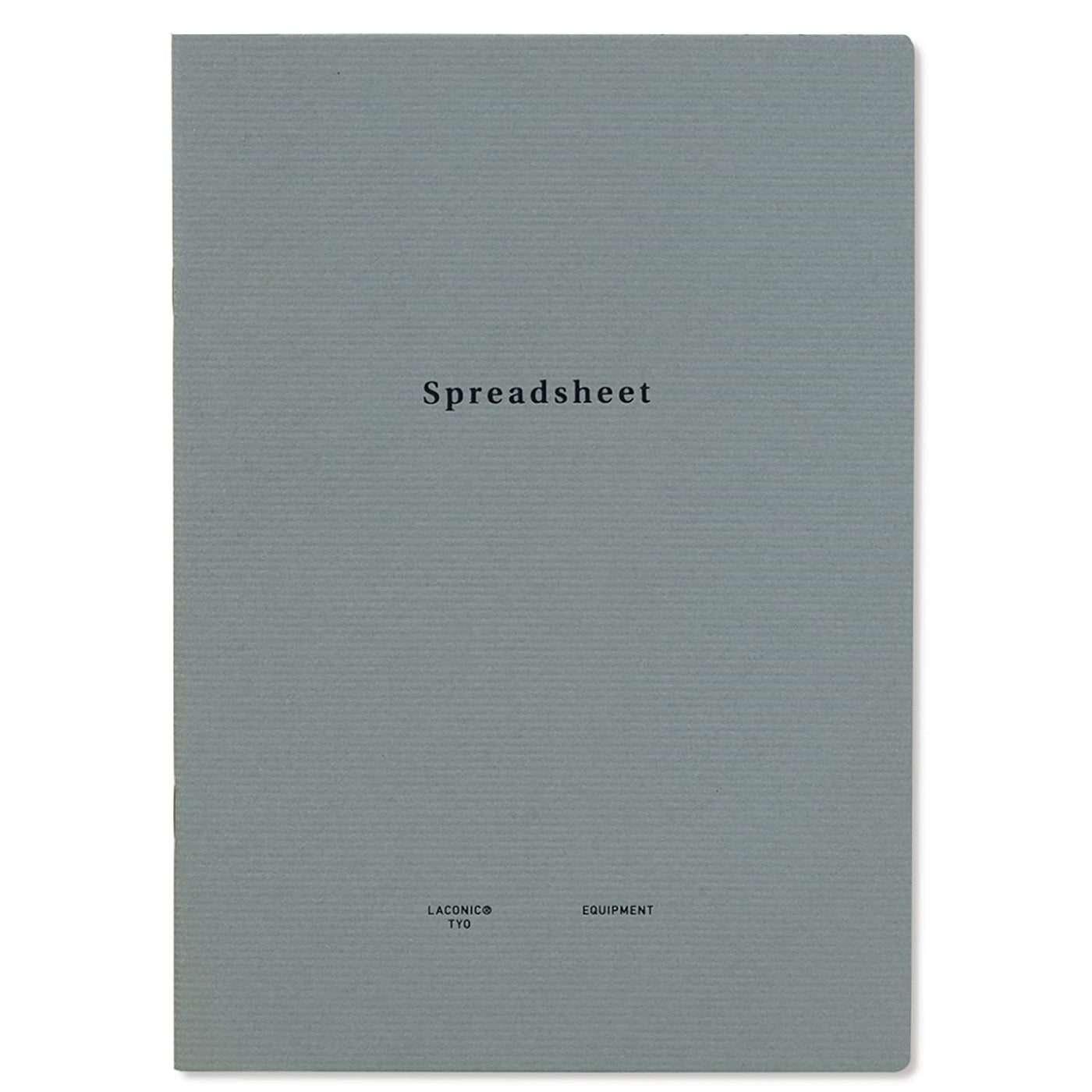 Laconic Style Notebook A5 Spreadsheet