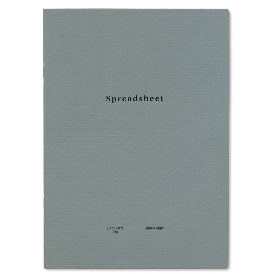 Laconic Style Notebook A5 Spreadsheet