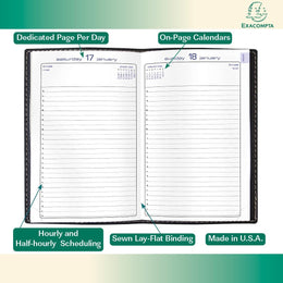 Exacompta 2026 Journal 21 Club Black