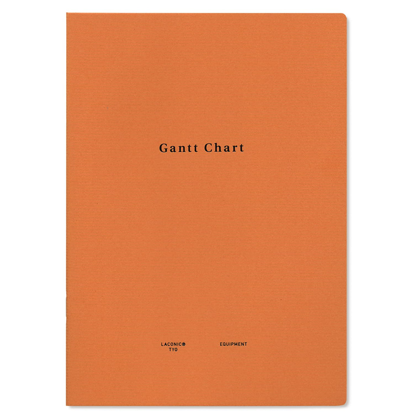 Laconic Style Notebook A5 - Gantt Chart