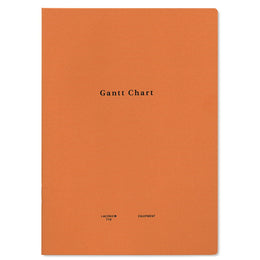 Laconic Style Notebook A5 - Gantt Chart