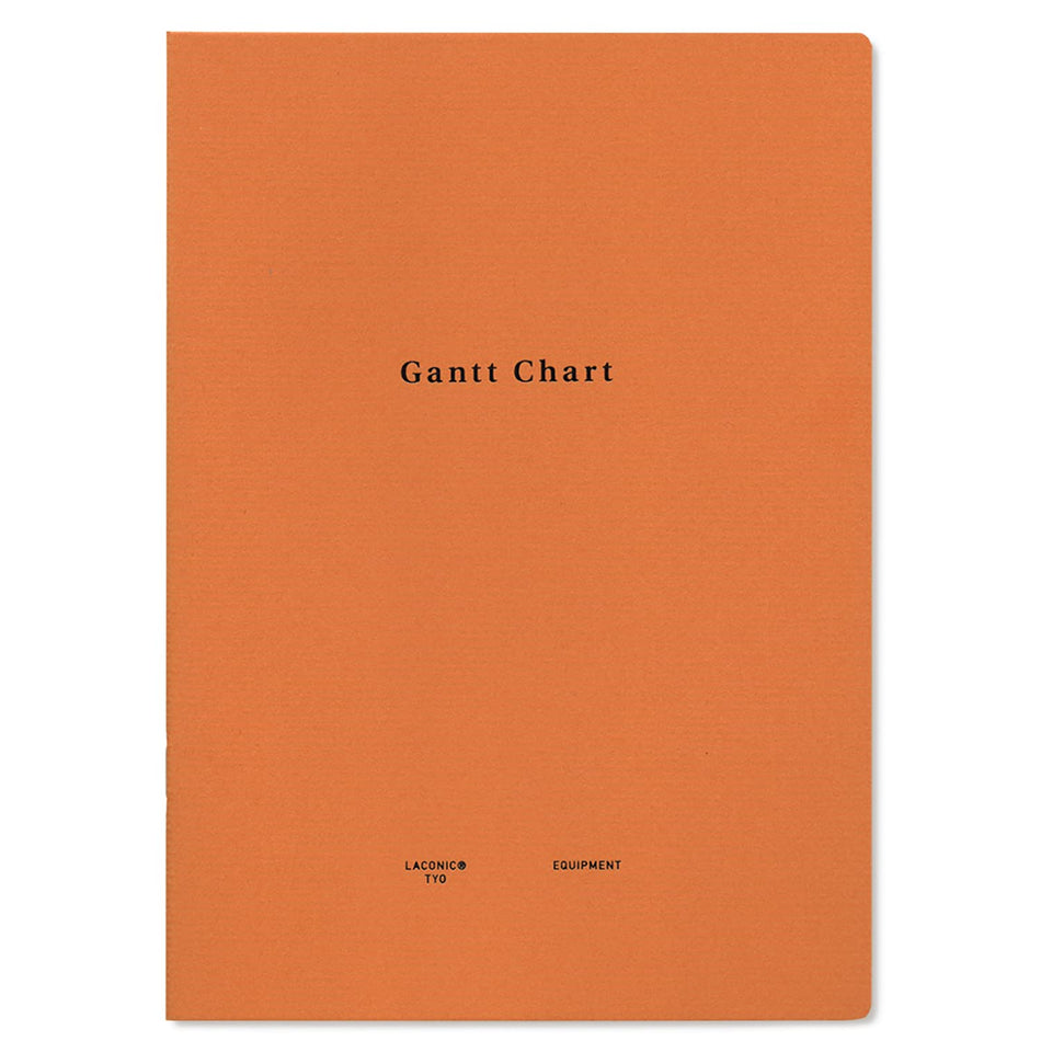 Laconic Style Notebook A5 - Gantt Chart