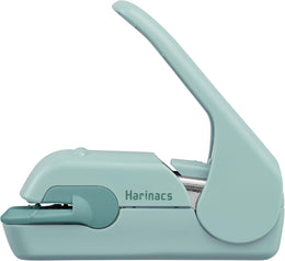 Kokuyo Harinacs Press Staple-less Stapler - Green Blue