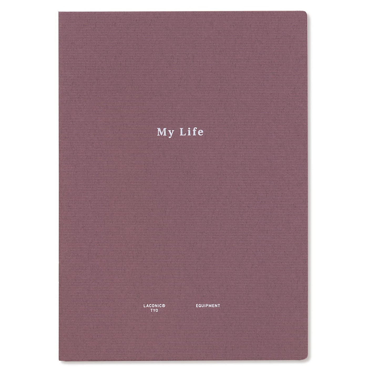 Laconic Style Notebook A5 - My Life