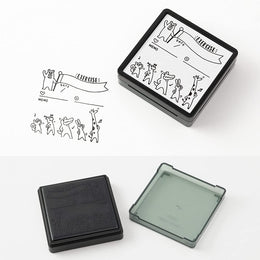 Midori Paintable Stamp Self Inking - Exercise