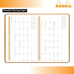 RHODIA 2026 Webplanner 6x9 - Orange