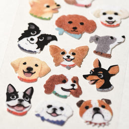 G.C. PRESS Smile Dog Stickers
