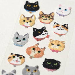 G.C. PRESS Smile Cat Stickers