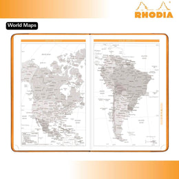 RHODIA 2026 Webplanner 6x9 - Orange