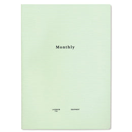 Laconic Style Notebook A5 - Monthly