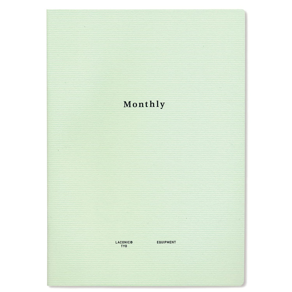 Laconic Style Notebook A5 - Monthly