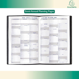 Exacompta 2026 Journal 21 Club Black