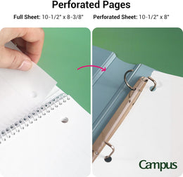 Kokuyo Campus Spiral Notebook College Ruled