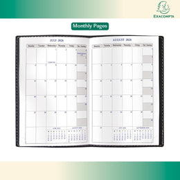 Exacompta 2026 Journal 21 Club Black