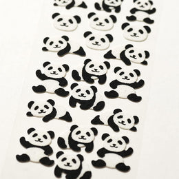 G.C. PRESS Brushed Panda Stickers