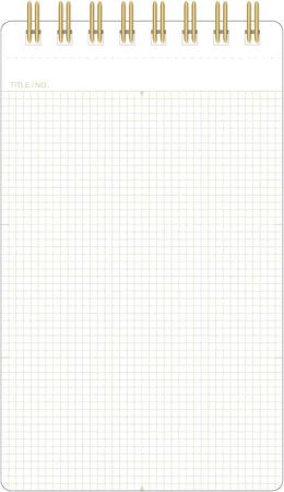 Mnemosyne X Kleid Notebook 7192 B7 Grid