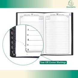 Exacompta 2026 Journal 21 Club Black