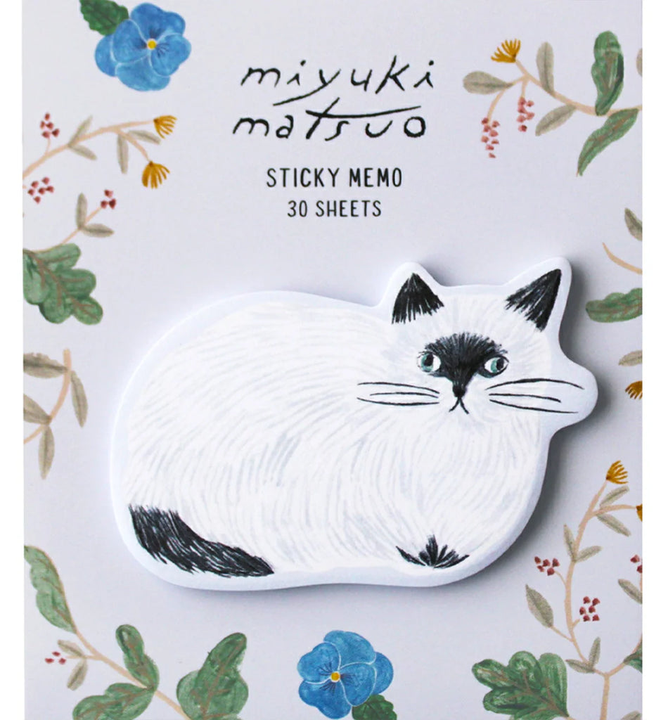 Matoka Miyuki Matsuo Sticky Memo Pad - Repos
