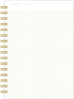 Mnemosyne X Kleid Notebook 7197 A6 Grid