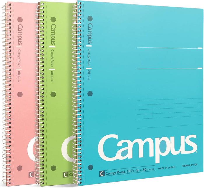 Kokuyo Campus Spiral Notebook College Ruled