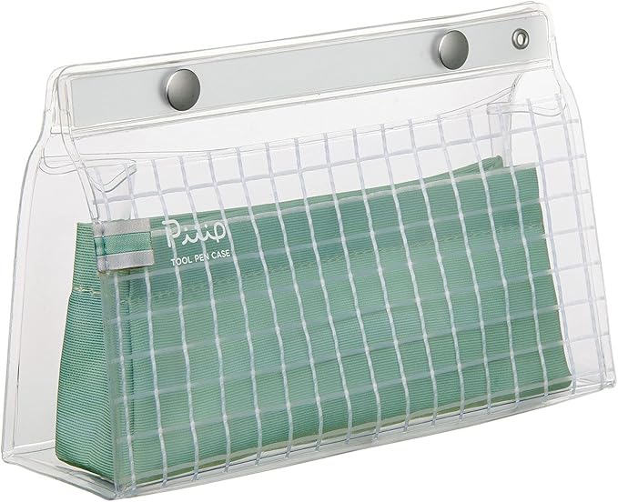 Kokuyo Piiip Tool Pen Case - Sage Green