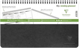 Clairefontaine My Weekly Planner - Black