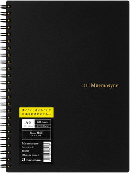 Mnemosyne N175 A5 Notebook - 8mm Lined with Margin