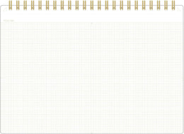 Mnemosyne X Kleid Notebook 7182 A5W Grid