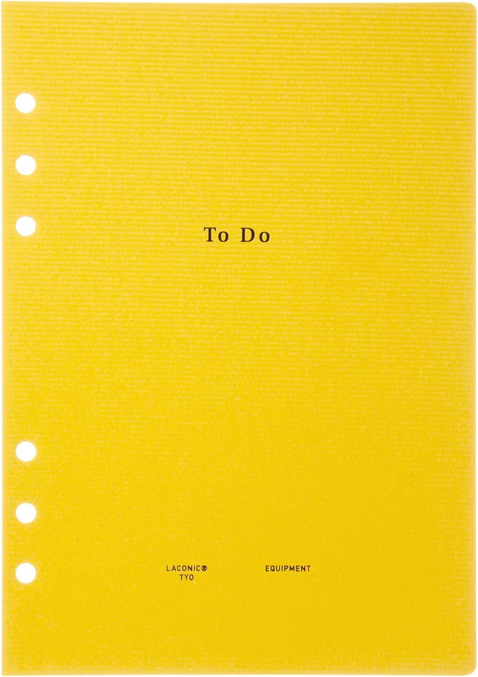 Laconic Style A5 Notebook Refill - To Do