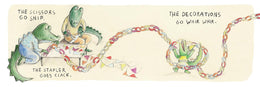 What Does Little Crocodile Say at the Birthday Party?