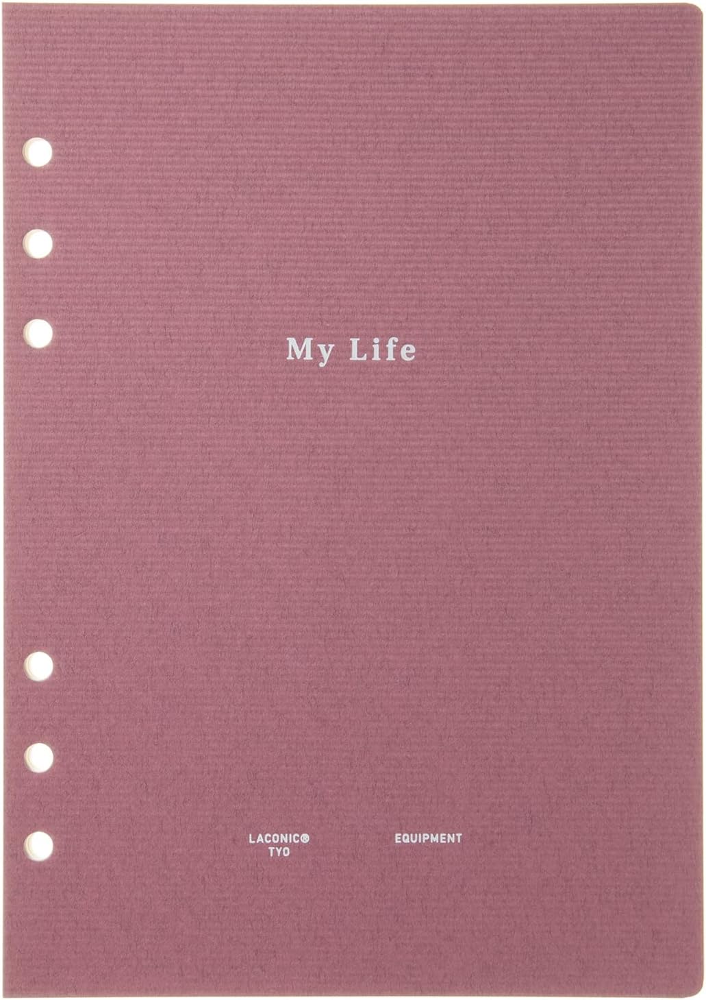 Laconic Style A5 Notebook Refill - My Life