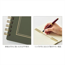 Kleid Marechal Notebook B5 - Olive