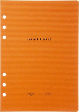 Laconic Style A5 Notebook Refill - Gantt Chart