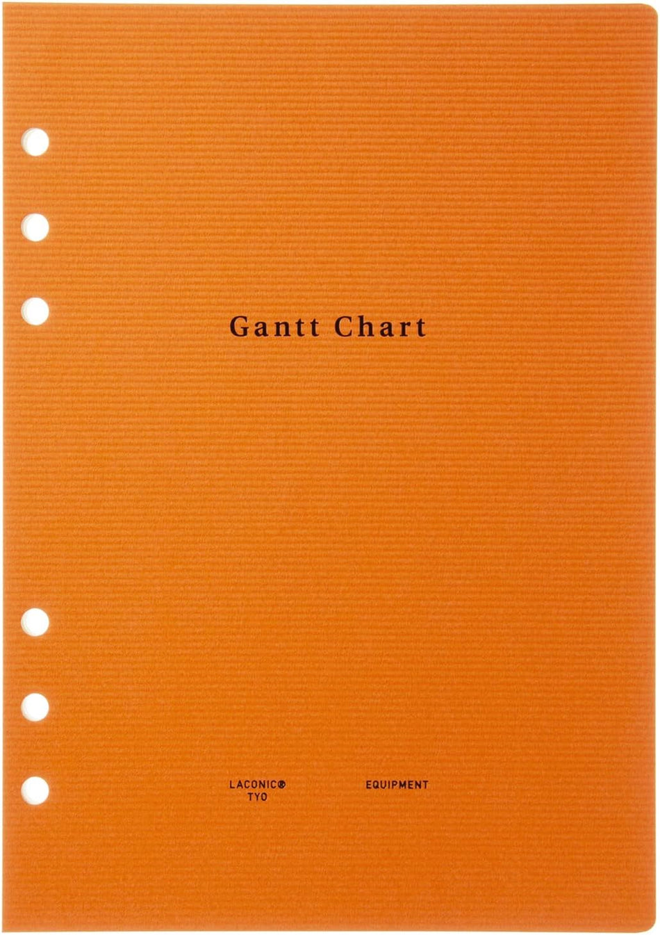 Laconic Style A5 Notebook Refill - Gantt Chart