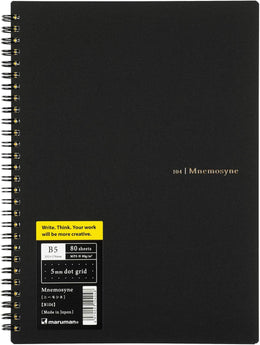 Mnemosyne Side Spiral Notebooks Dot Grid