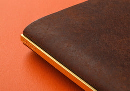 PLOTTER Pueblo 6-Ring Leather Binder - Narrow Size
