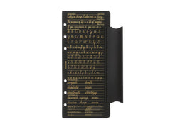 PLOTTER Leather Penholder with Lifter - Narrow Size