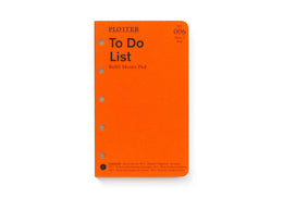 PLOTTER  "To Do" List Memo Pad (50 Sheets) - Mini 5 Size