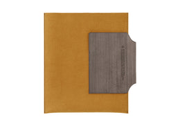 PLOTTER Leather Binder Case - (A5) Gray