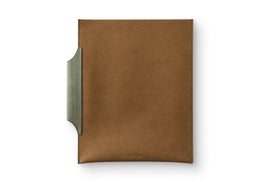 PLOTTER Leather Binder Case - (A5) Green