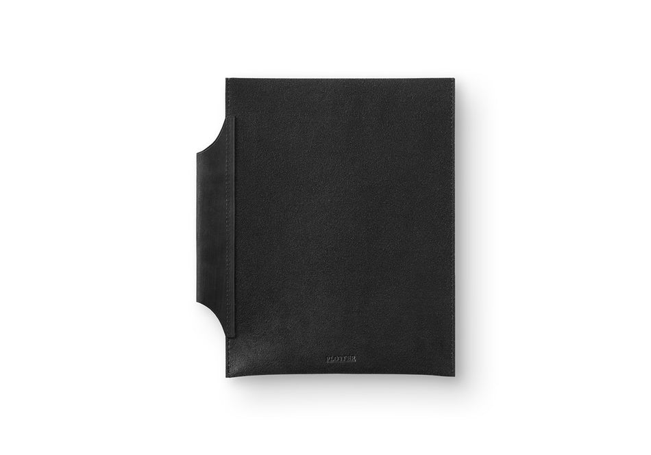 PLOTTER Leather Binder Case - (Bible Size) Black