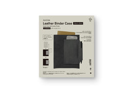 PLOTTER Leather Binder Case - (Bible Size) Black