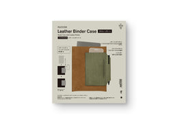 Plotter Leather Binder Case (Bible Size) Green