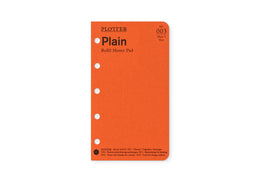 PLOTTER Plain Memo Pad (80 Sheets) - Mini 5 Size