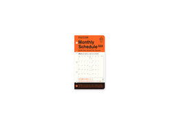 PLOTTER Monthly Schedule Refill 2026 (Mini 5 Size)