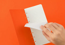 PLOTTER 6mm Ruled Memo Pad (80 Sheets) - Narrow